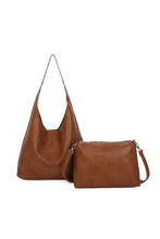 Hobo Bag - with detachable crossbody bag inside - more colours