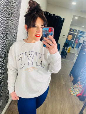 Bridget NYC Sweatshirt - Grey