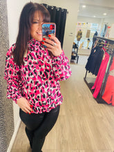 High Neck Top in Leopard - More Colours