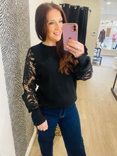 Blake Lace Sleeve Jumper - More Colours