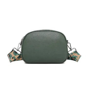 Dark Green Cross Body Bag