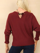 Leopard Bow Back Jumper - More Colours