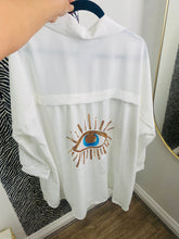 Oversized Sequin Eye Shirt - more colours