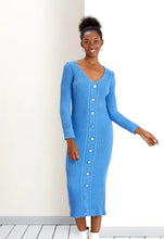Camille Button Knit Jumper Dress- More colours