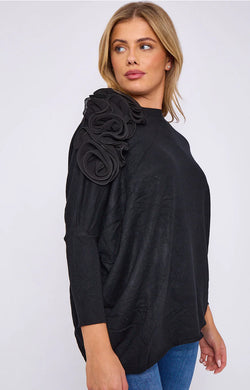 Fay Rose Shoulder Detail Jumper - More Colours