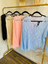 Jen Crochet Blouse - More Colours