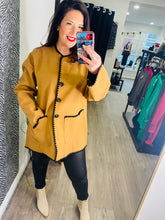 Elegant Jacket with Stitch Detail ans scarf - more colours