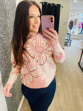 Gabby Floral Sequin Jumper - More Colours