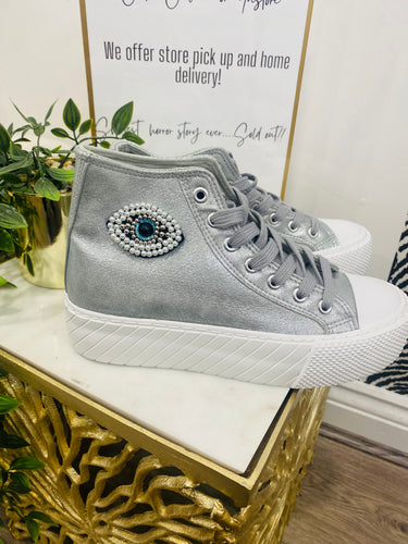 Beaded Eye Trainers