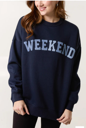 Weekend Sweater - navy