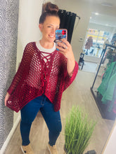 Crochet Overlay with Tie - More colours