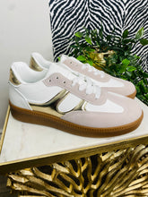 Arabella Samba Trainers in Gold