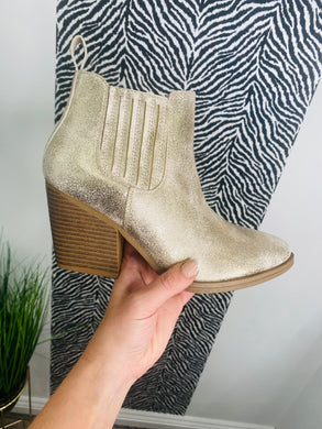 Aria Sparkle Detail Ankle Boot