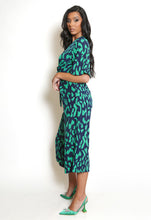 Melissa Leopard Tie Front Wide Leg Jumpsuit