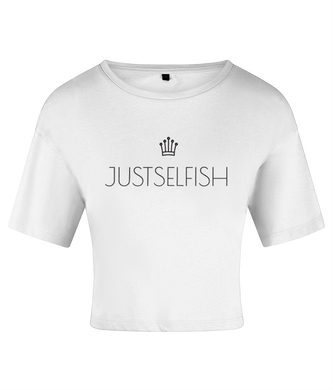 JustSelfish The Label Crop Top