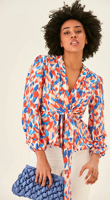 V Neck Long Sleeve Top
