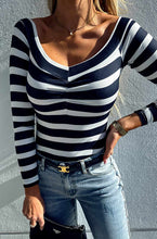 Danita Striped Bodysuit