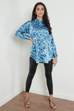 Satin Shirt with Pleat Detail - More colours